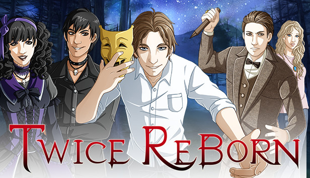 Twice Reborn: a vampire visual novel Steam capsule image