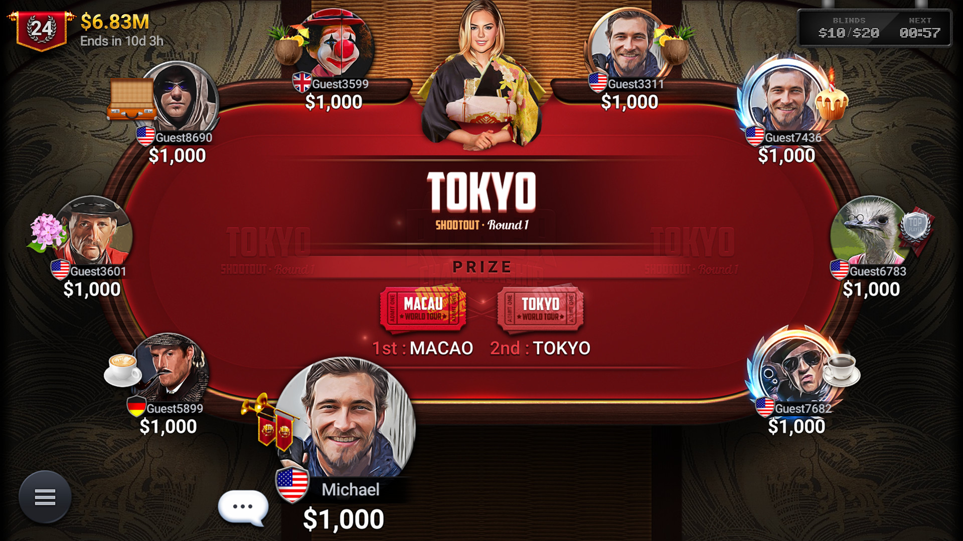 poker hold em online