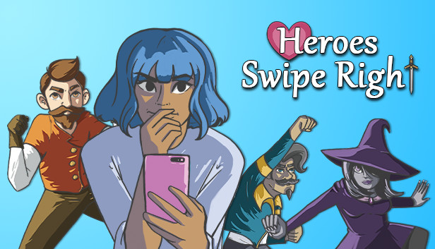 Heroes Swipe Right Steam capsule image
