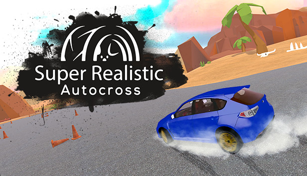 Super Realistic Autocross VR Steam capsule image