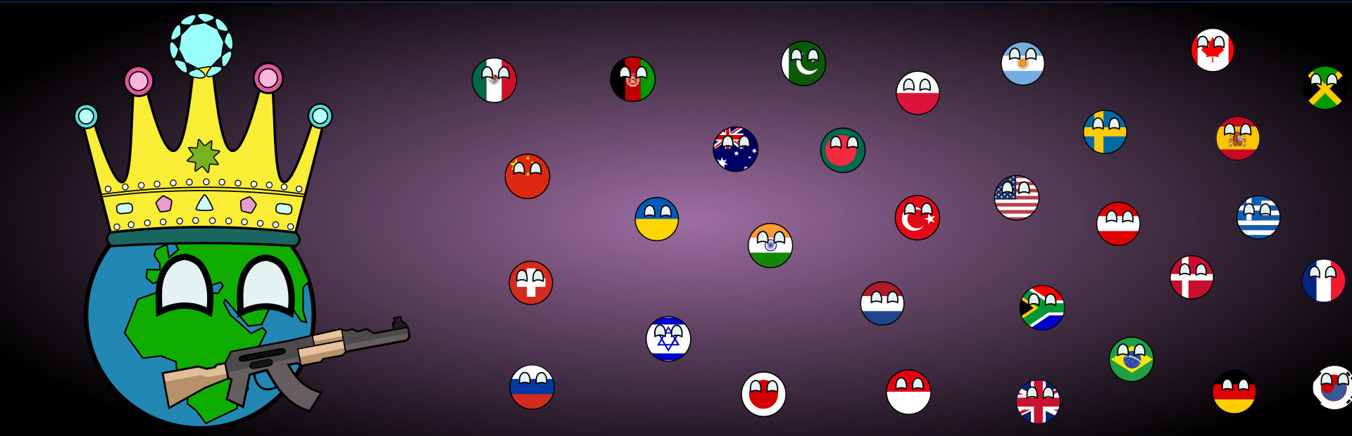 Dictators No Peace Countryballs
