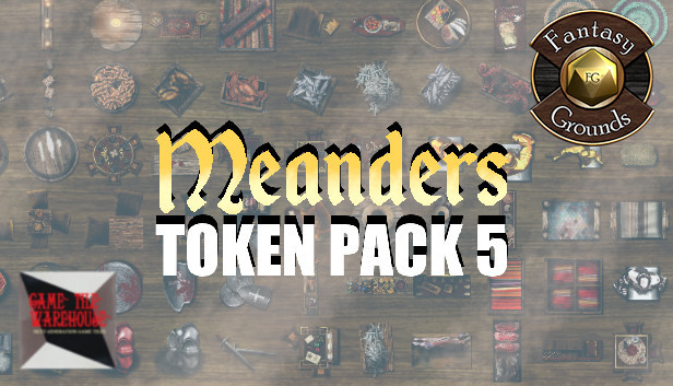 Fantasy Grounds - Meanders Token Pack 5 (Token Pack) Steam capsule image