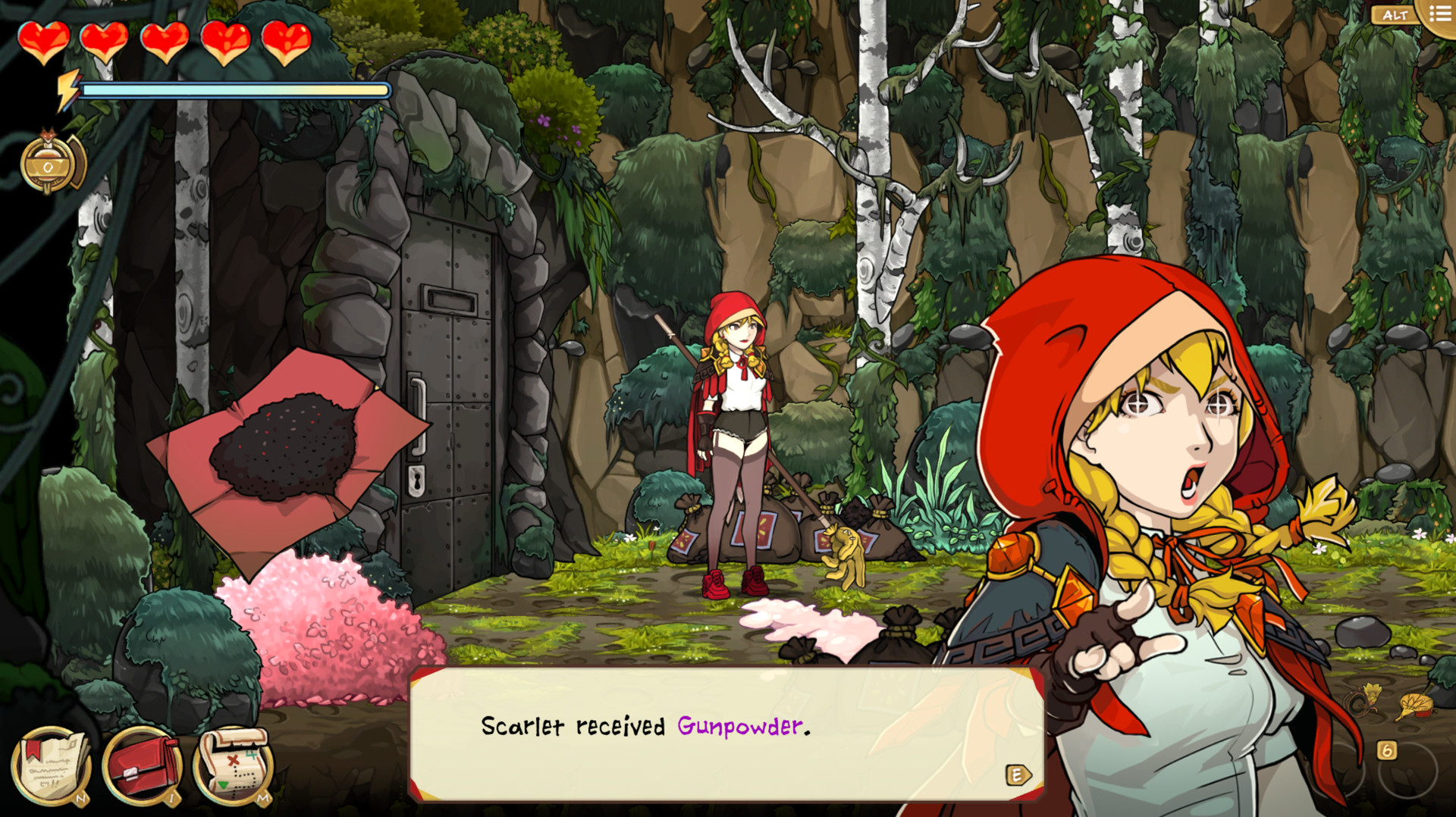 Scarlet Hood and the Wicked Wood screenshot 1