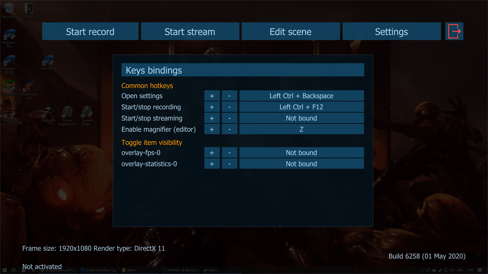 Steam Playclaw 7 Game Overlays Recording And Streaming