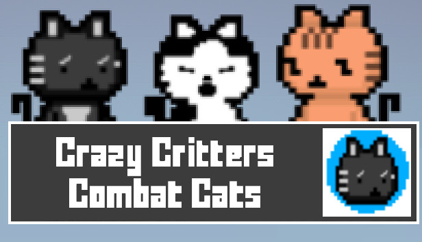 Crazy Critters - Combat Cats Steam capsule image