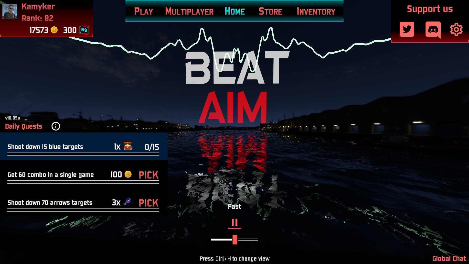 Steam Beat Aim Rhythm Fps Shooter