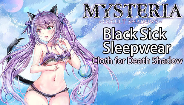 Mysteria~Occult Shadows~Black silk Sleepwear Steam capsule image