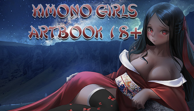 Kimono Girls - Artbook 18+ Steam capsule image