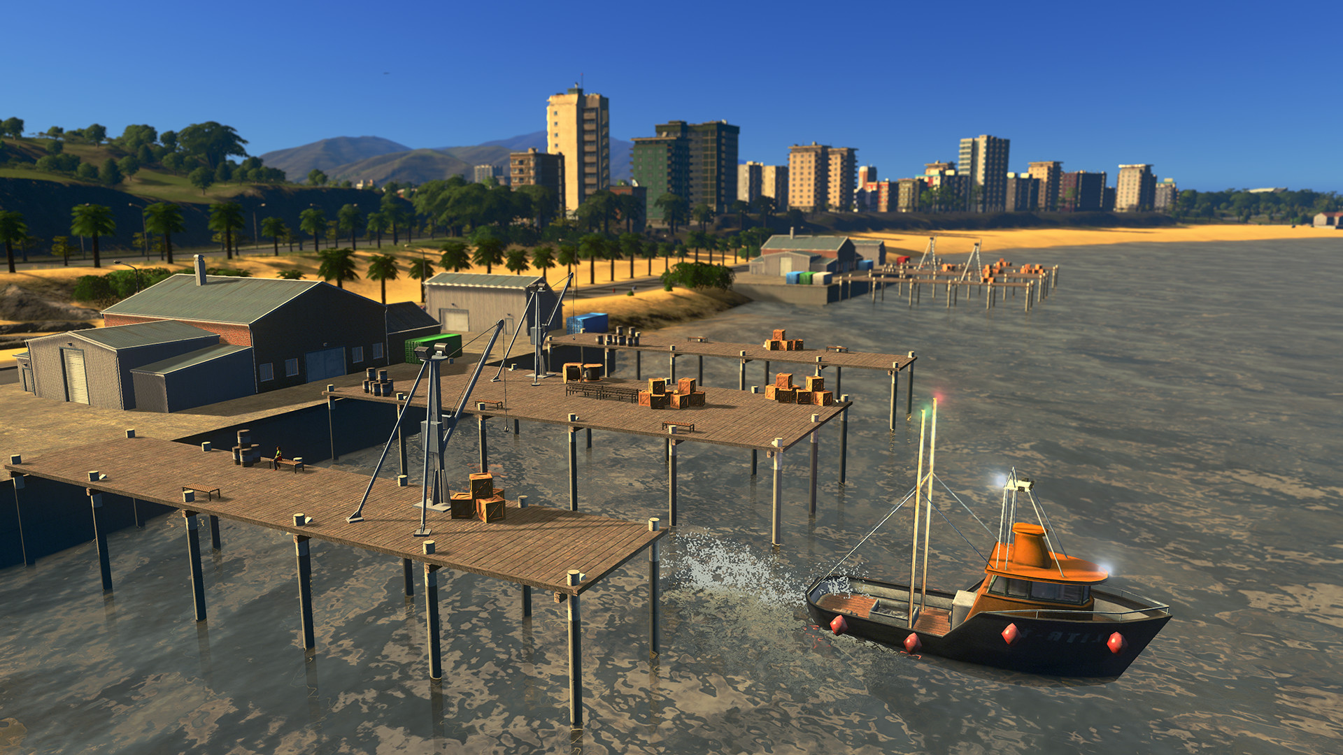 Cities Skylines Sunset Harbor Appid Steamdb
