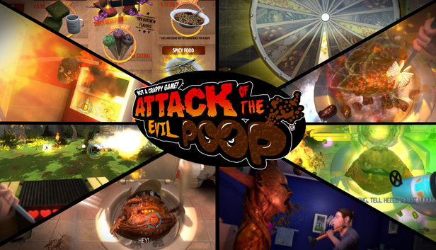 ATTACK OF THE EVIL POOP - Full HD Wallpapers + Screenshots (+60 images) Steam capsule image