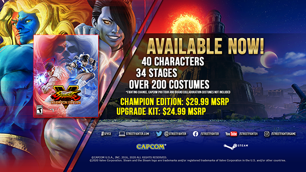 Street Fighter V - Champion Edition Upgrade Kit on Steam