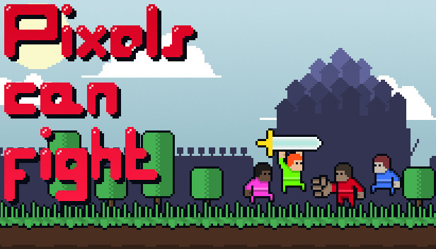 Pixels can fight Steam capsule image