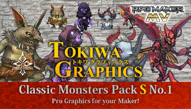 RPG Maker MV - TOKIWA GRAPHICS Classic Monsters Pack S No.1 Steam capsule image