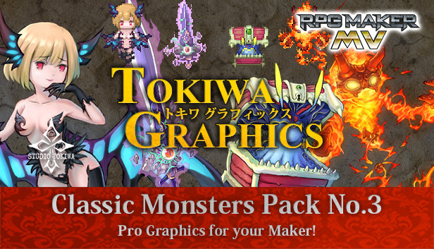 RPG Maker MV - TOKIWA GRAPHICS Classic Monsters Pack No.3 Steam capsule image