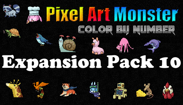 Pixel Art Monster - Expansion Pack 10 Steam capsule image