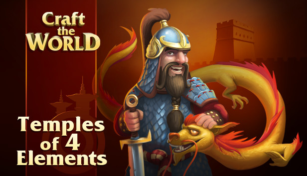 Craft The World - Temples of 4 Elements Steam capsule image