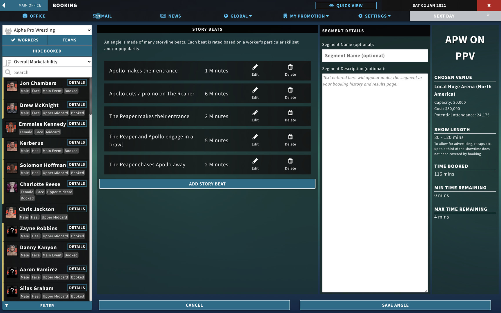 Pro Wrestling Sim on Steam