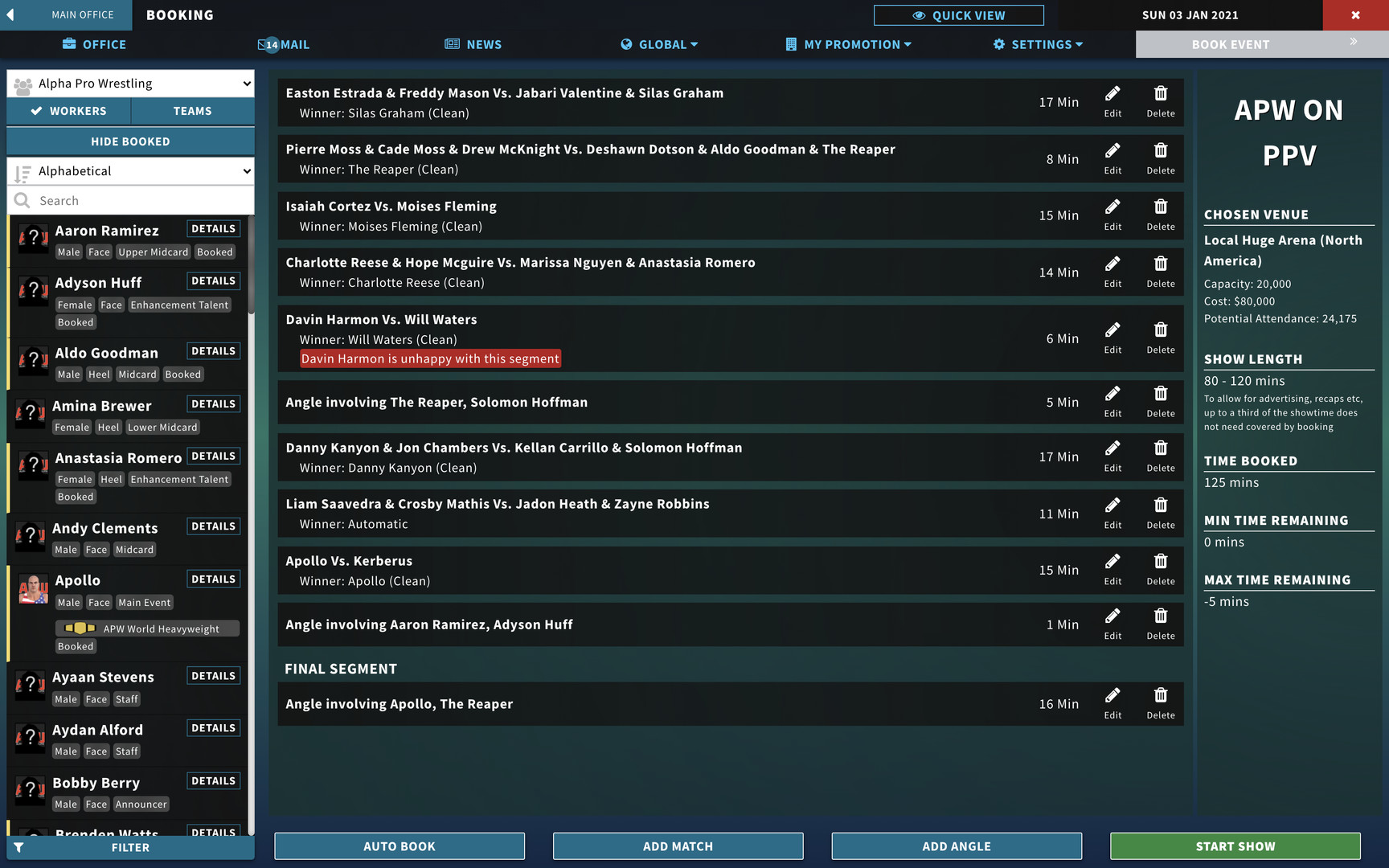 Pro Wrestling Sim on Steam