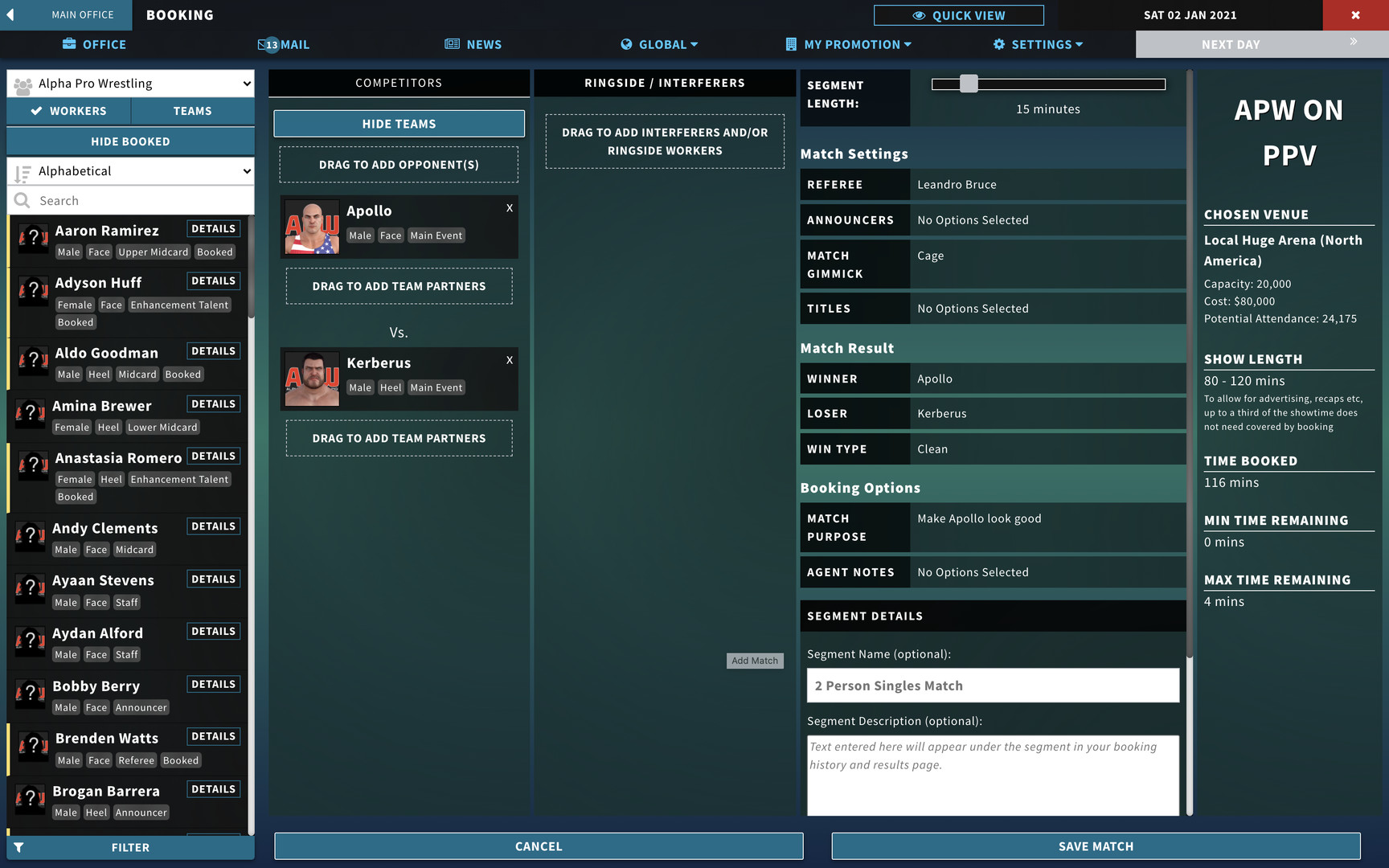 Pro Wrestling Sim on Steam