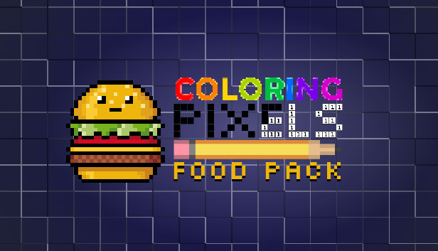 Coloring Pixels - Food Pack Steam capsule image
