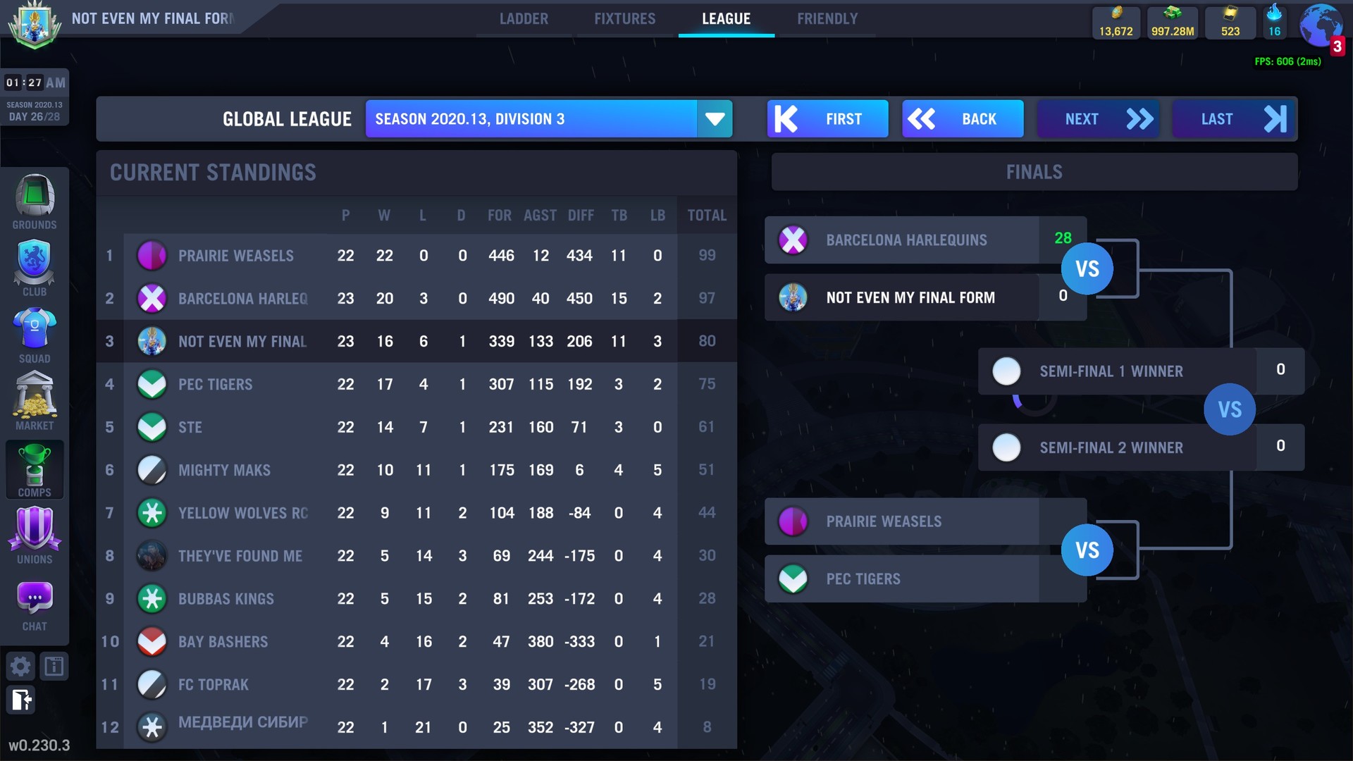 Blackout Rugby Manager on Steam