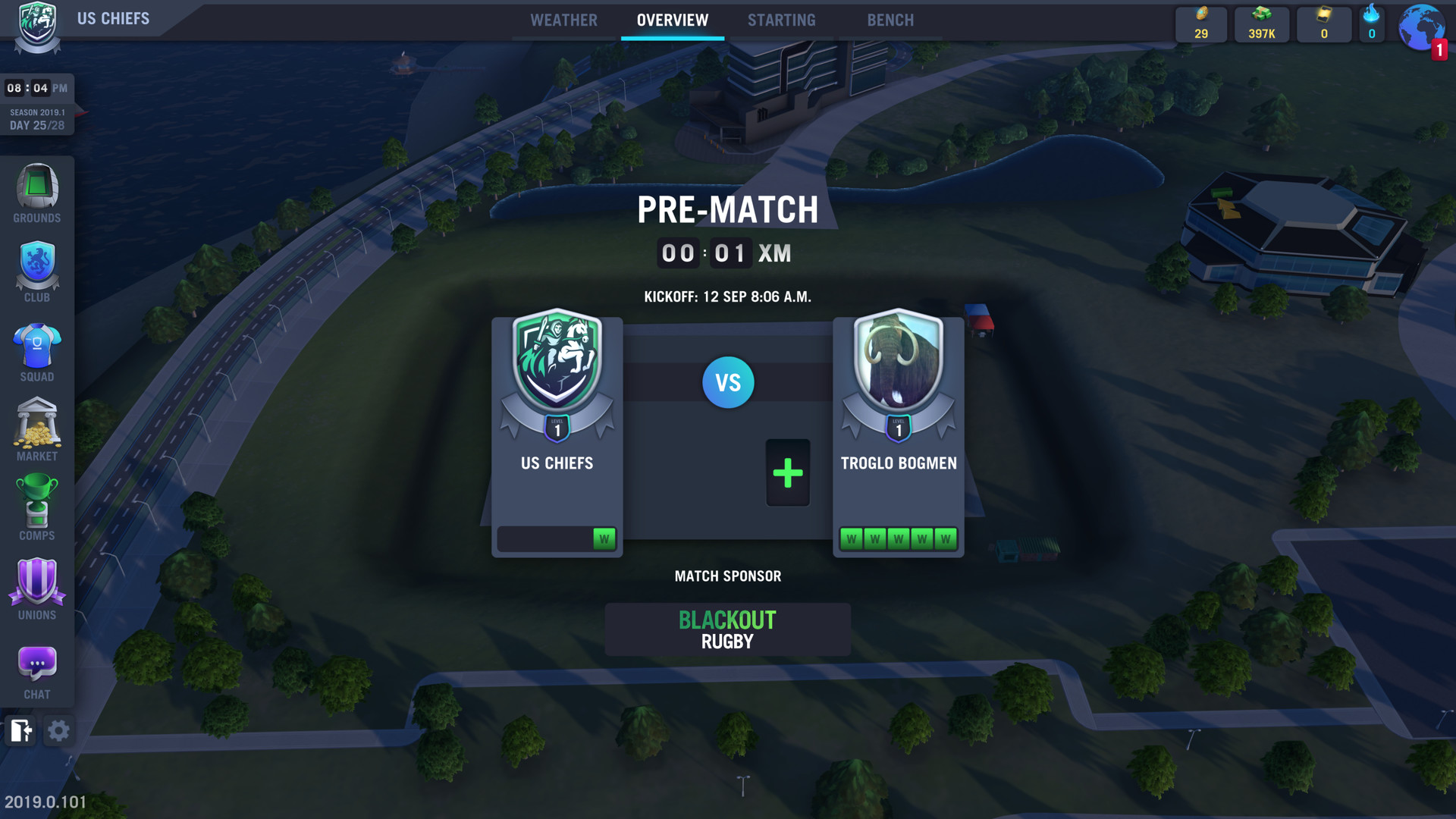 Blackout Rugby Manager on Steam