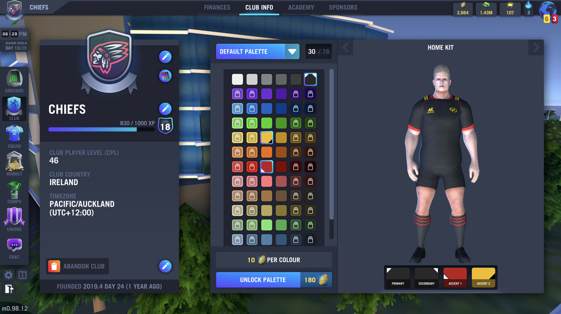 Blackout Rugby Manager on Steam