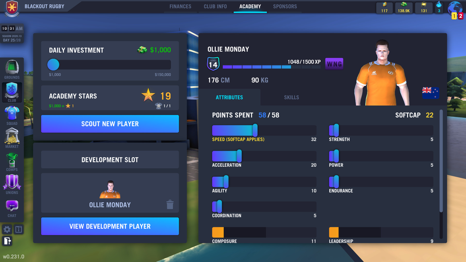 Blackout Rugby Manager on Steam