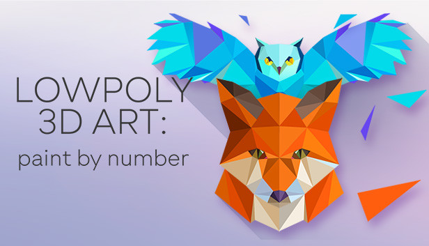 LowPoly 3D Art Paint by Number Steam capsule image
