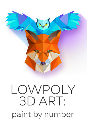 LowPoly 3D Art Paint by Number cover art