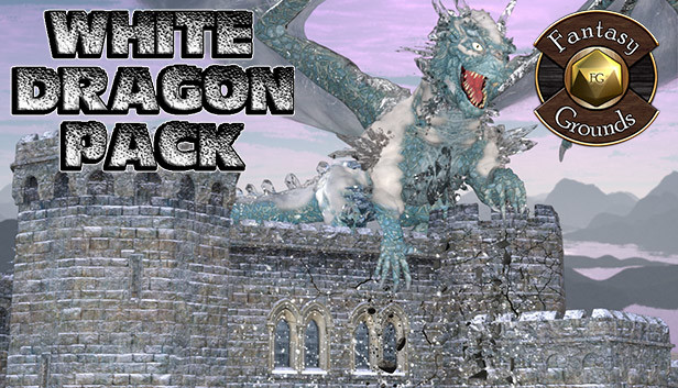 Fantasy Grounds - White Dragon Pack (Token Pack) Steam capsule image