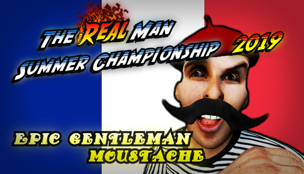 The Real Man Summer Championship 2019 - Epic Gentleman Moustache Steam capsule image