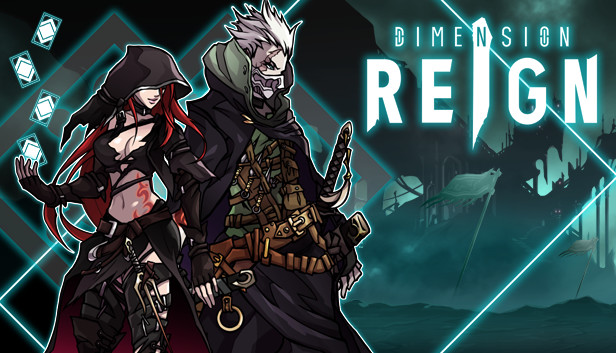 DIMENSION REIGN - ROGUELIKE DECKBUILDER Steam capsule image
