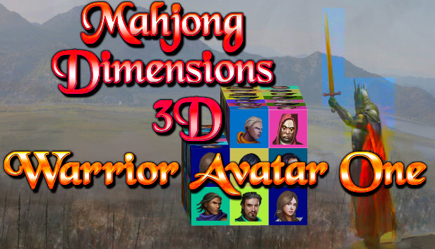 Mahjong Dimensions 3D - Warrior Avatar One Steam capsule image