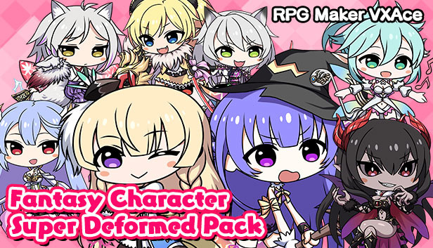 RPG Maker VX Ace - Fantasy Character Super Deformed Pack Steam capsule image