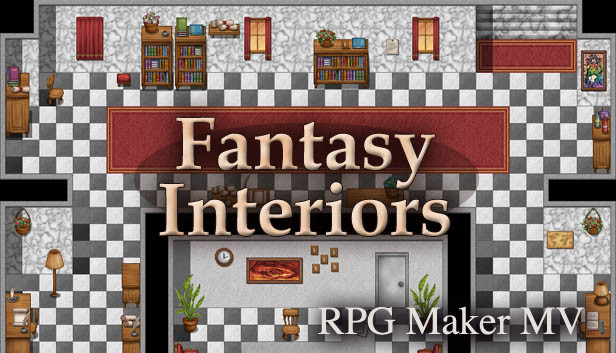 RPG Maker MV - Fantasy Interiors Steam capsule image