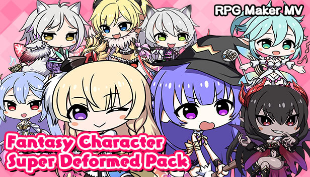 RPG Maker MV - Fantasy Character Super Deformed Pack Steam capsule image