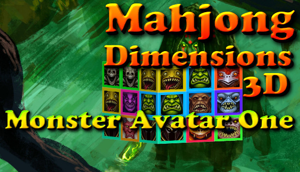 Mahjong Dimensions 3D - Monster Avatar One Steam capsule image