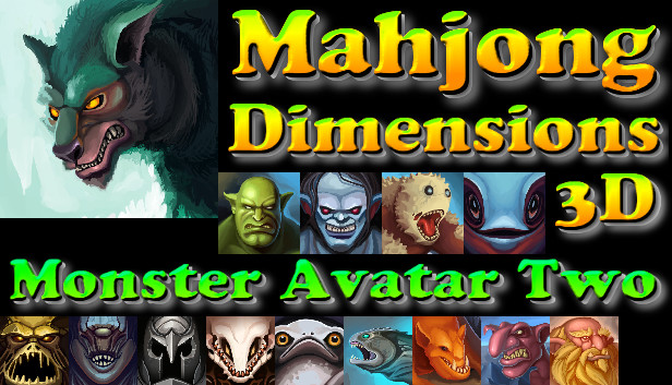 Mahjong Dimensions 3D - Monster Avatar Two Steam capsule image