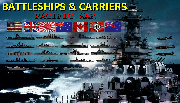 Battleships and Carriers - Pacific War Steam capsule image