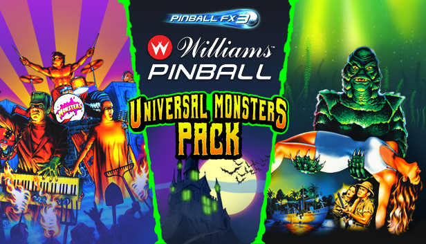 Pinball FX Classic - Williams™ Pinball: Universal Monsters Pack Steam capsule image