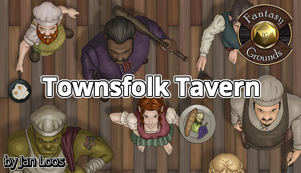 Fantasy Grounds - Jans Token Pack 9 - Townsfolk Tavern (Token Pack) Steam capsule image