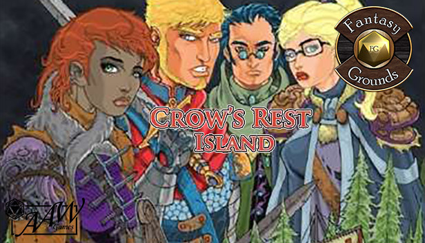 Fantasy Grounds - A00: Crow's Rest Island (5E) Steam capsule image