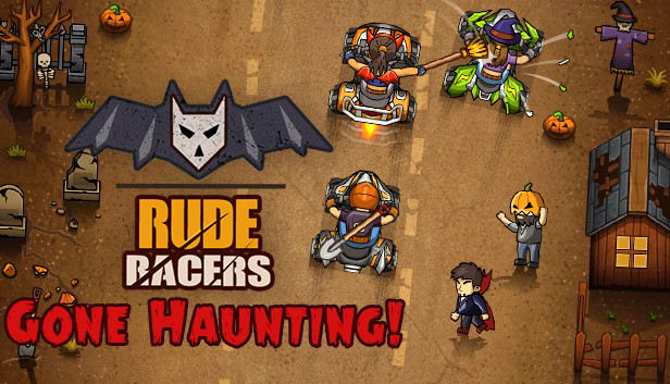 Rude Racers Halloween Special : Gone Haunting! Steam capsule image