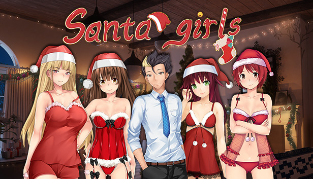 Santa Girls - Emoticons Steam capsule image