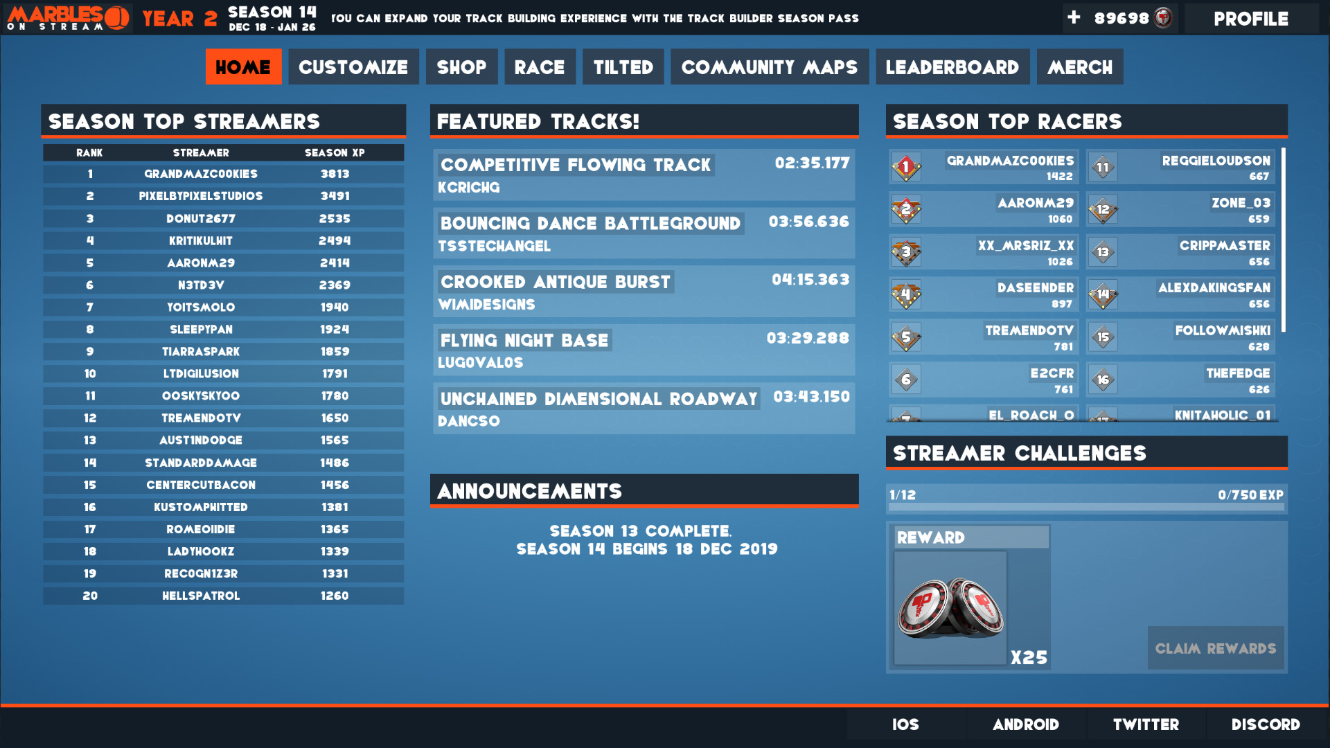 Marbles On Stream Appid 1170970 Steamdb