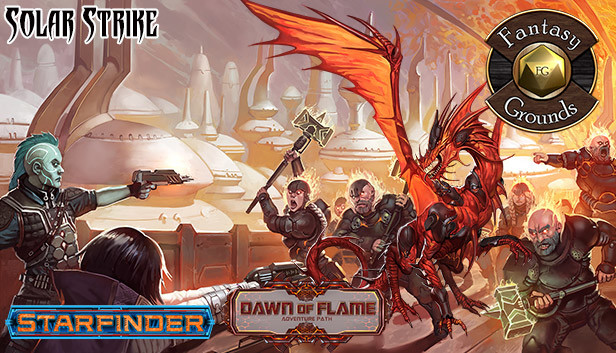 Fantasy Grounds - Starfinder RPG - Dawn of Flame AP 5: Solar Strike (SFRPG) Steam capsule image