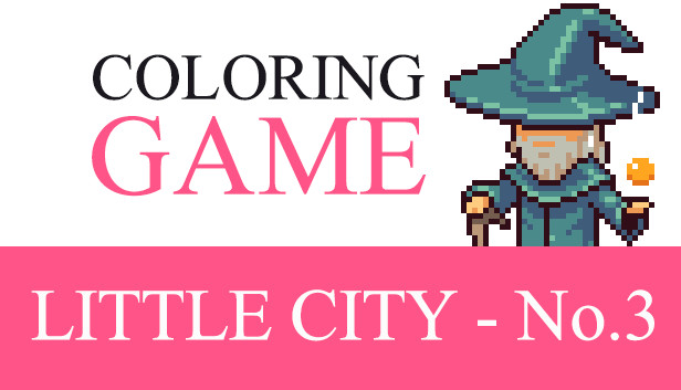 Coloring Game: Little City - No.3 Steam capsule image