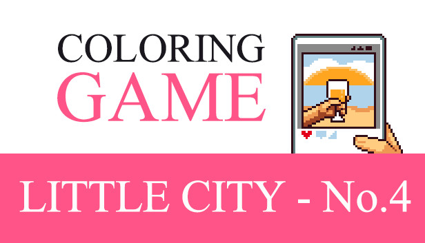 Coloring Game: Little City - No.4 Steam capsule image