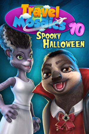 Travel Mosaics 10: Spooky Halloween cover art